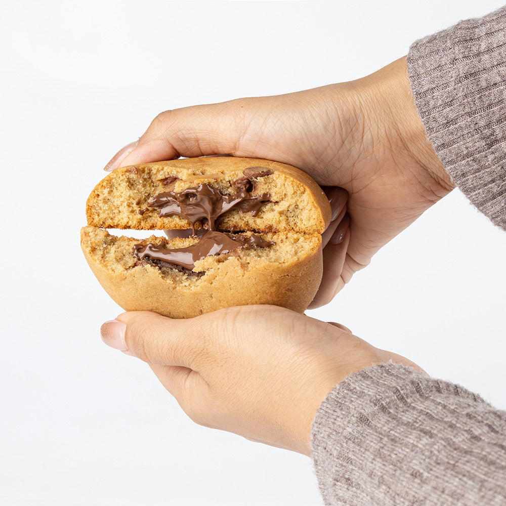 Chunky Choc Chip Loaded with Choc Hazelnut 100g x 10 - Protein Cookies