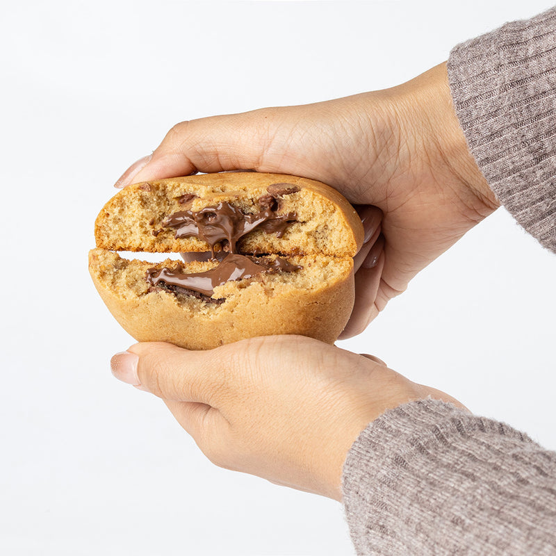 Chunky Choc Chip Loaded with Choc Hazelnut 100g x 10 - Protein Cookies