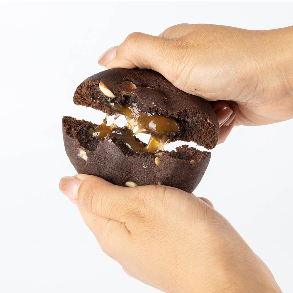 Chocolate Brownie Loaded with Salted Caramel 100g - Protein Cookies
