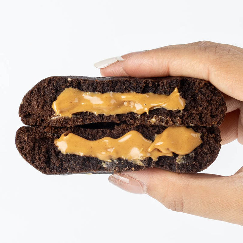 Chocolate Brownie Loaded with Peanut Butter 100g x 10 - Protein Cookies