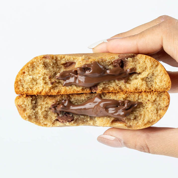 Chunky Choc Chip Loaded with Choc Hazelnut 100g x 10 - Protein Cookies