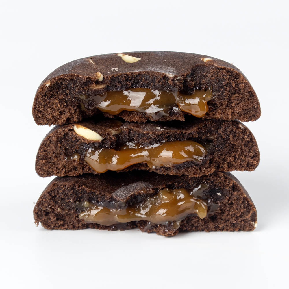 Chocolate Brownie Loaded with Salted Caramel 100g - Protein Cookies