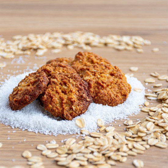 ANZAC Biscuits Bucket 1.7kg - Bite Size Biscuits