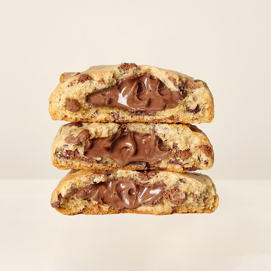 Milk Choc Hazelnut Loaded Cookies 100g – Cookie Man Australia