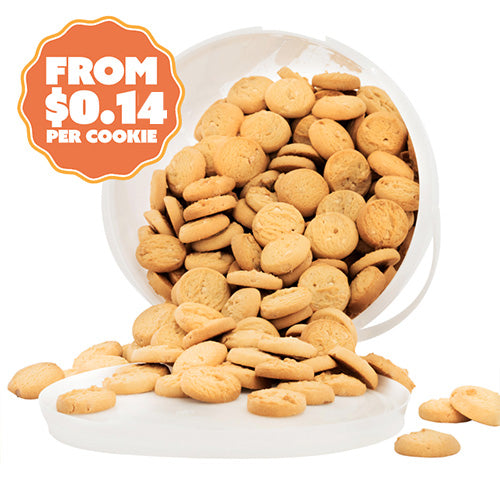 Salted Caramel Cookies 2.2kg - Bite Size Biscuits