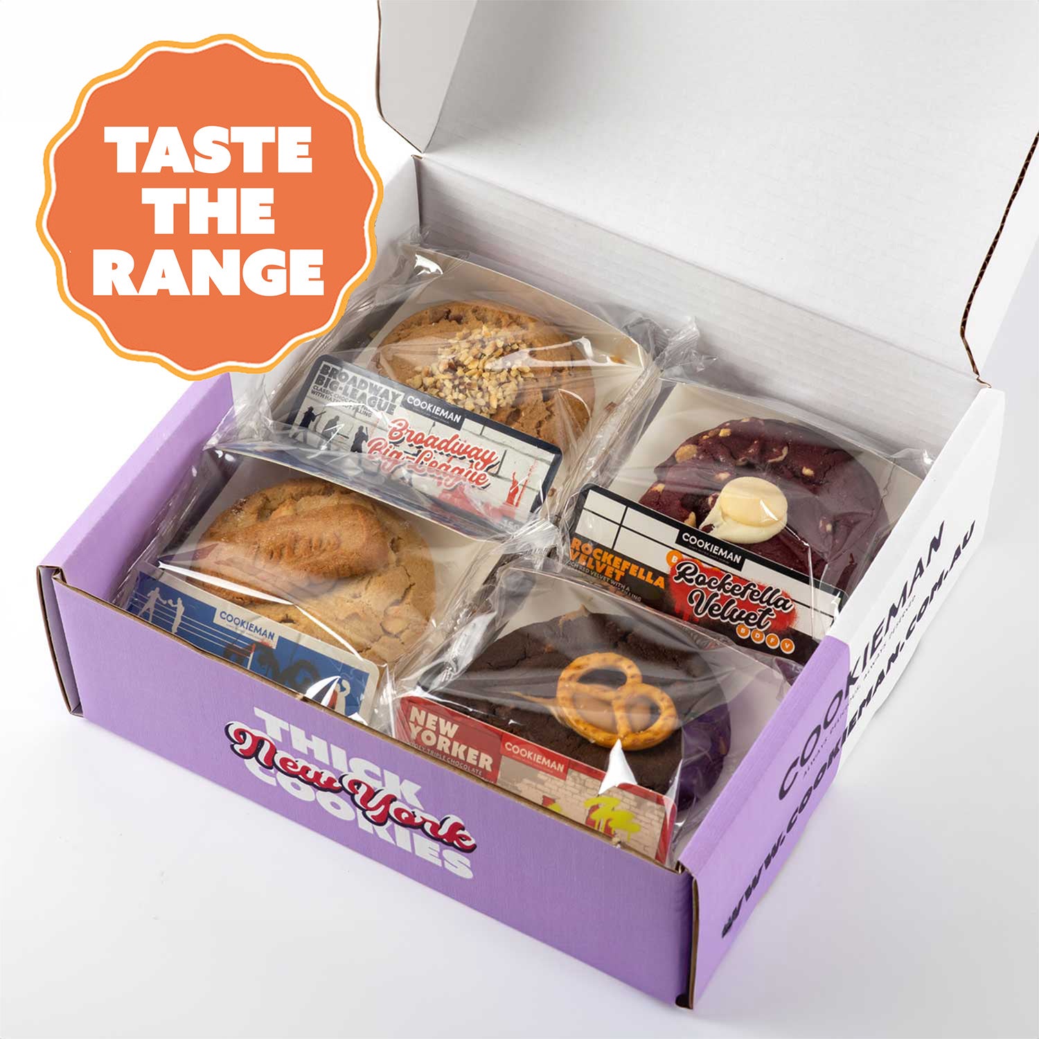 NY Style Cookie - Sampler 8 Pack