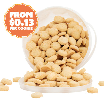 Traditional Shortbread Cookies 2.3kg - Bite Size Biscuits